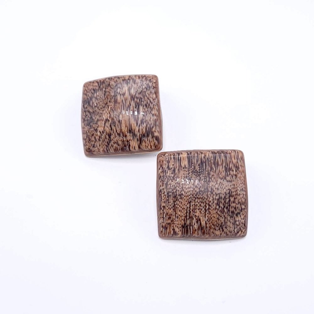 Encore Square Resin Earrings